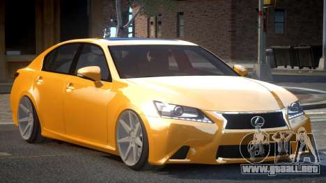 Lexus GS 350 F-Sport para GTA 4