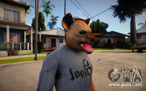 Bear mask (GTA Online DLC) para GTA San Andreas