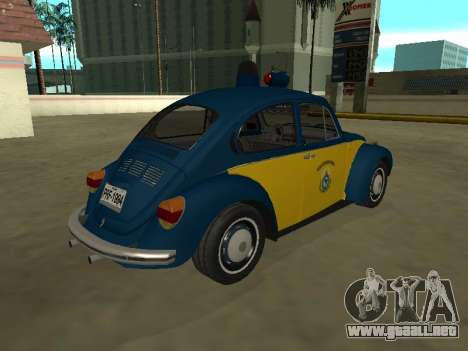 Volkswagen Beetle 94 Policía Federal de Carreter para GTA San Andreas