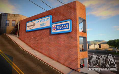 Nissan Salón del Automóvil para GTA San Andreas