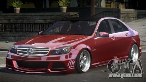 Mercedes-Benz C63 SP A-Style para GTA 4