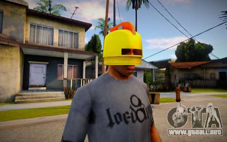 Rocketeer Helmet para GTA San Andreas