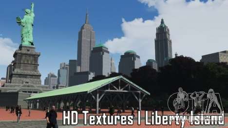 HD Textures - Liberty Island para GTA 4