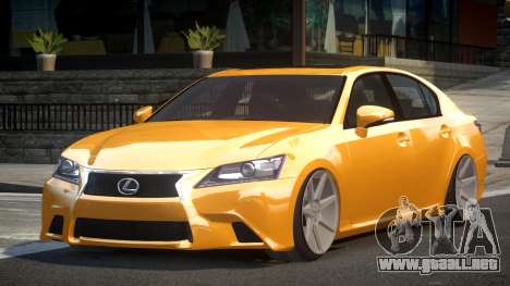 Lexus GS 350 F-Sport para GTA 4