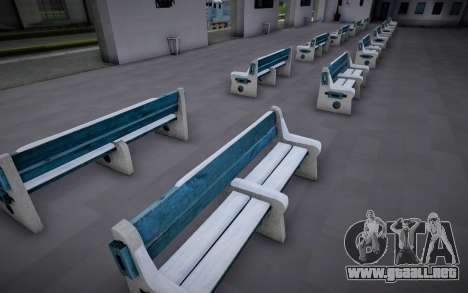 Winter Stone Bench para GTA San Andreas