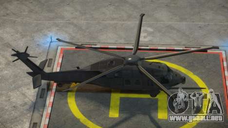 1975 Sikorsky UH-60 Black Hawk para GTA 4