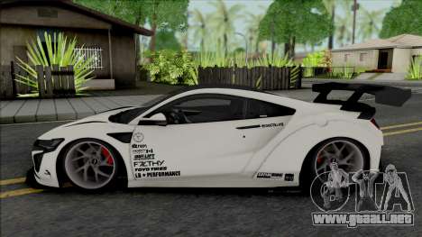 Honda NSX Liberty Walk [IVF] para GTA San Andreas