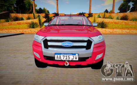Ford Ranger Limited 2016 v1 para GTA San Andreas