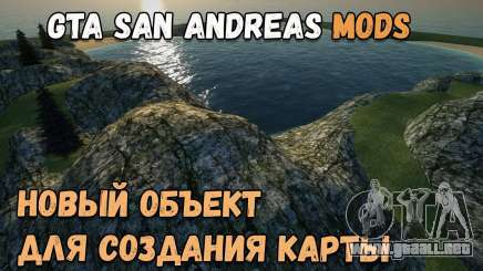 Nuevo objeto para crear sus mapas - Lago 1 para GTA San Andreas