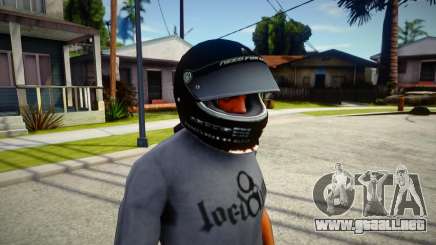 Racing Helmet Rockstar para GTA San Andreas