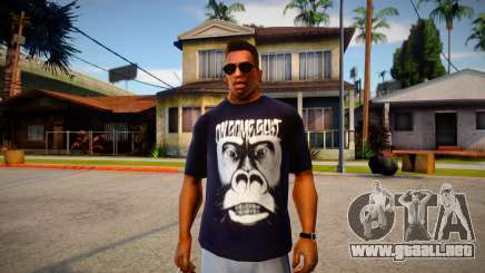 OnSomeShit Monkey T-Shirt para GTA San Andreas