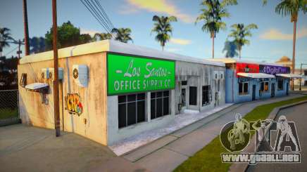 Winter Barber Shop para GTA San Andreas