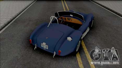 AC Shelby Cobra 427 1965 (Forza Motorsport 4) para GTA San Andreas