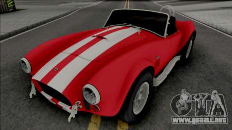 AC Shelby Cobra 427 1965 (Forza Motorsport 4) para GTA San Andreas