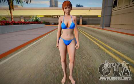 DOAXVV Kasumi Normal Bikini para GTA San Andreas