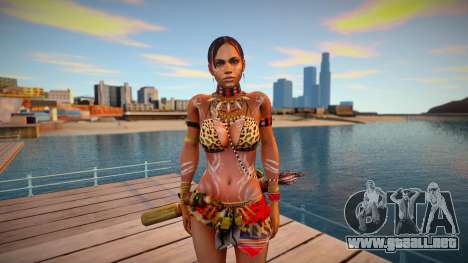 Sheva Alomar Tribal Resident Evil 5 para GTA San Andreas