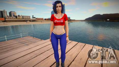 Momiji Coca Cola para GTA San Andreas