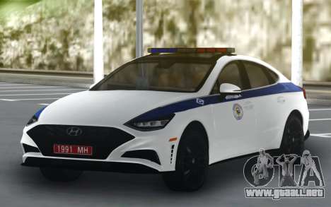 Hyundai Sonata Turbo Police para GTA San Andreas