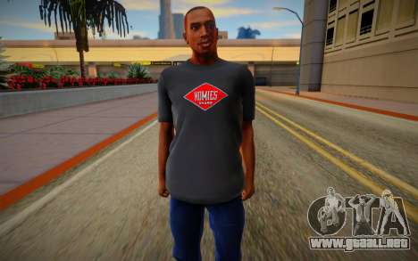 HD CJ 2016 (dark tshirt) para GTA San Andreas