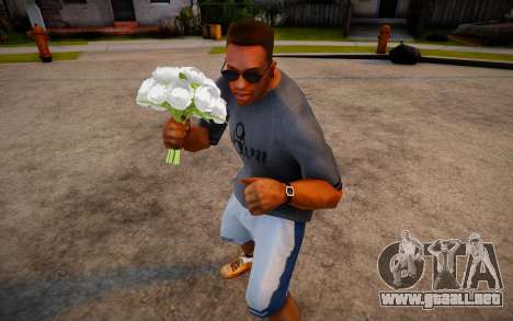 Nuevo ramo de flores para GTA San Andreas