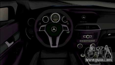 Mercedes-AMG C63 Black Series para GTA San Andreas