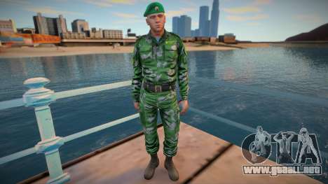 Teniente de PV Bielorrusia para GTA San Andreas