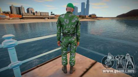 Teniente de PV Bielorrusia para GTA San Andreas