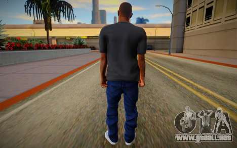 HD CJ 2016 (dark tshirt) para GTA San Andreas