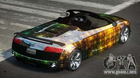 Audi R8 SP Roadster PJ10 para GTA 4