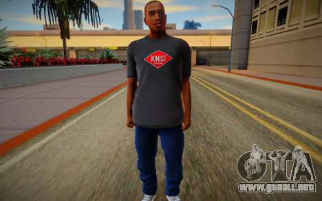 HD CJ 2016 (dark tshirt) para GTA San Andreas