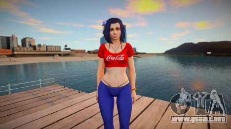 Momiji Coca Cola para GTA San Andreas