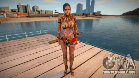 Sheva Alomar Tribal Resident Evil 5 para GTA San Andreas