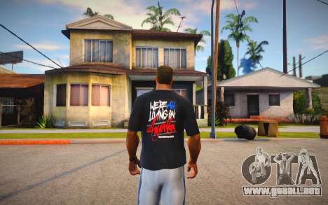 Rammstein T-shirt para GTA San Andreas