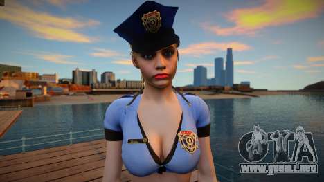 Claire Bad Cop Patrol para GTA San Andreas