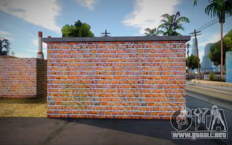 New garage (good textures) para GTA San Andreas