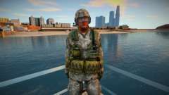 Soldado de la Cuarta División de Infantería de los Estados Unidos para GTA San Andreas