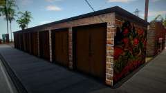 New garage (good textures) para GTA San Andreas