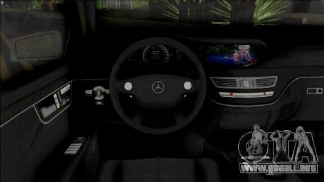 Mercedes-Benz S-Class W221 WALD Black Bison para GTA San Andreas