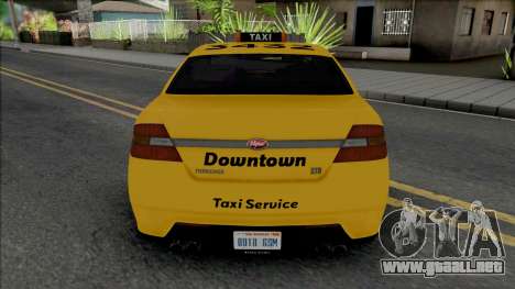 Vapid Torrence Taxi Downtown para GTA San Andreas