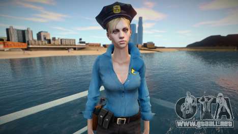 Jill Valentine Police para GTA San Andreas