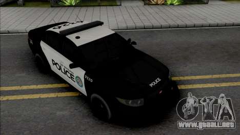 Vapid Torrence Police Las Vanturas para GTA San Andreas