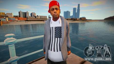 Lil Wayne Skin para GTA San Andreas