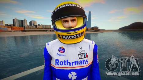 Ayrton Senna da Silva Skin Rothmans Team William para GTA San Andreas