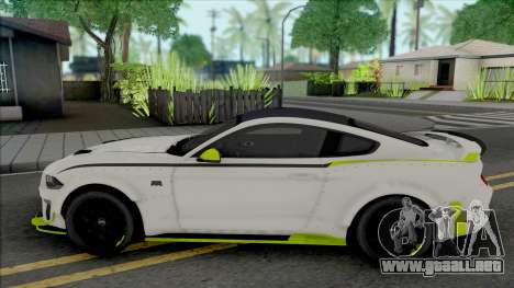 Ford Mustang RTR Spec 5 2021 para GTA San Andreas