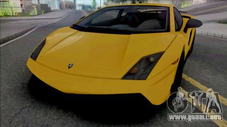 Lamborghini Gallardo LP570-4 Superleggera Edizio para GTA San Andreas