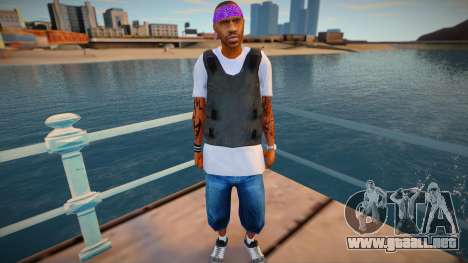 Terrible ballas1 para GTA San Andreas