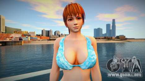 Kasumi turquoise bikini para GTA San Andreas
