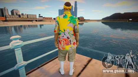 Vagos lsv1 Hawaii style para GTA San Andreas