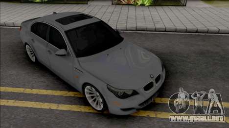 BMW M5 E60 2009 (SA Lights) para GTA San Andreas