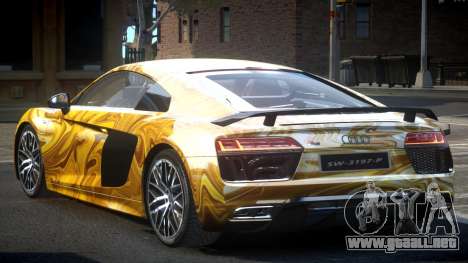 Audi R8 V10 RWS L6 para GTA 4